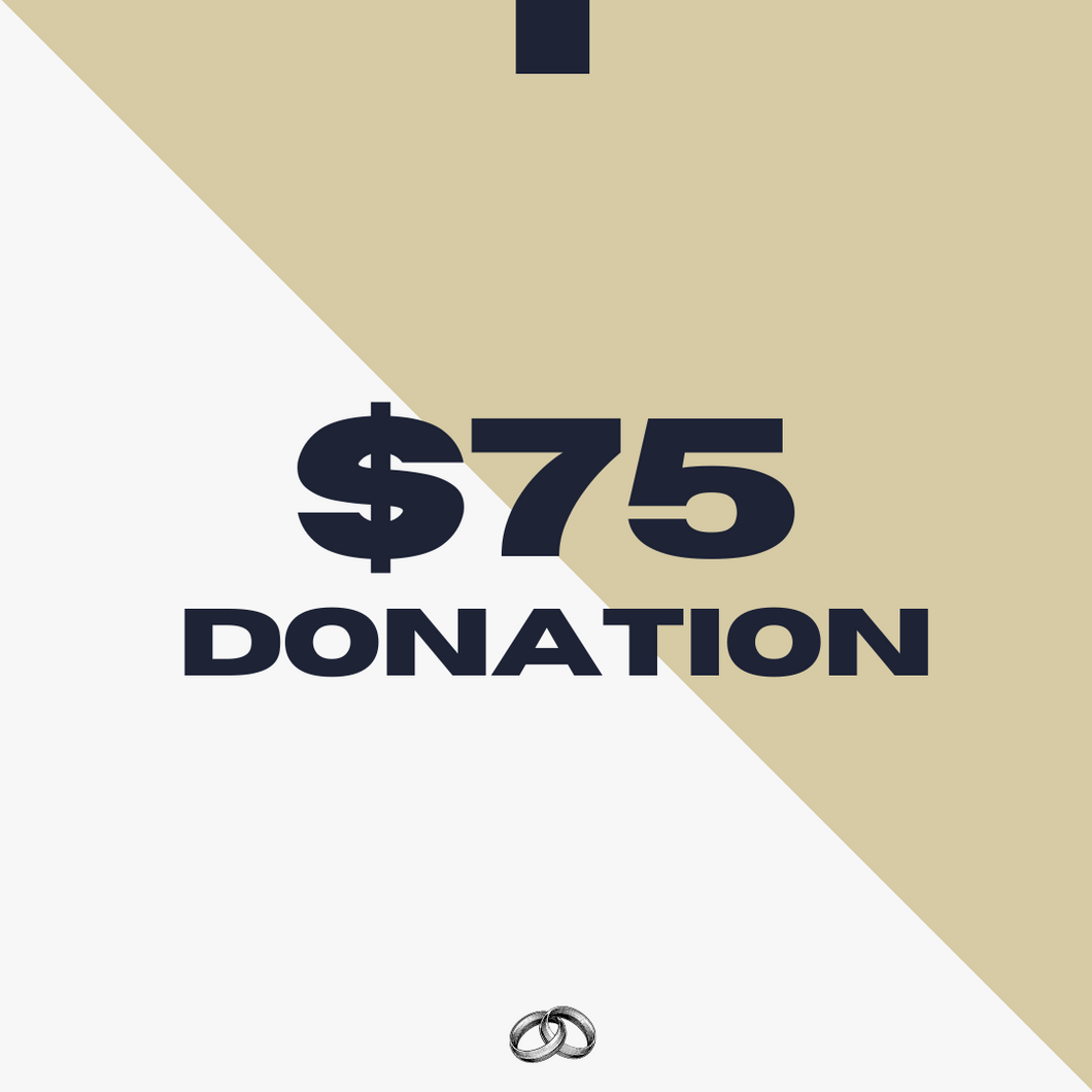 $75 Donation (One-Time Gift)