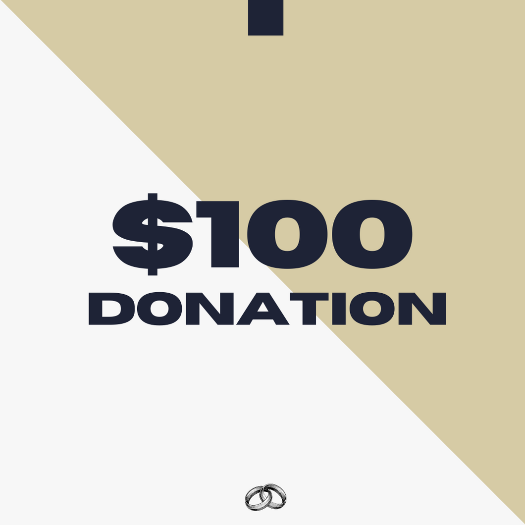 $100 Donaion (One-Time Gift)